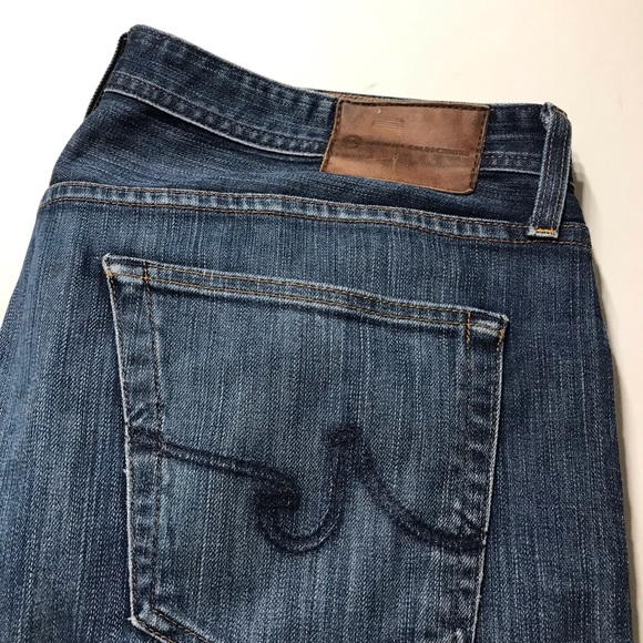 AG Adriano Goldschmied Denim Jeans Men's Size 38 x 34 The Hero Relaxed Fit. - Picture 3 of 12